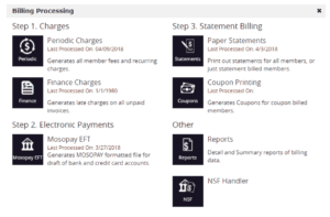 payment processing and gym software billing process