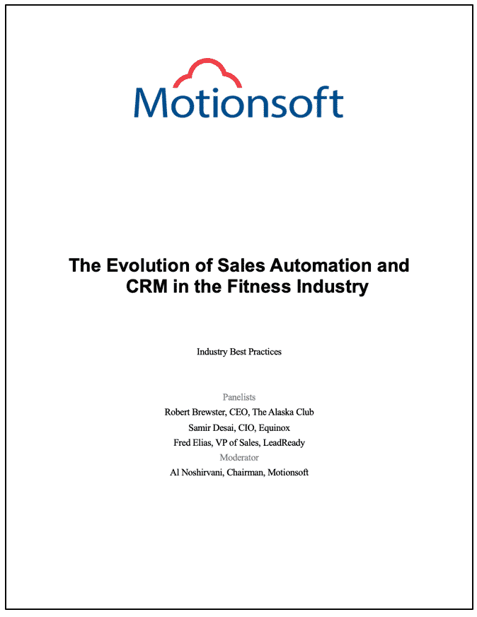 The Evolution of Sales Automation in the Fitness Industry